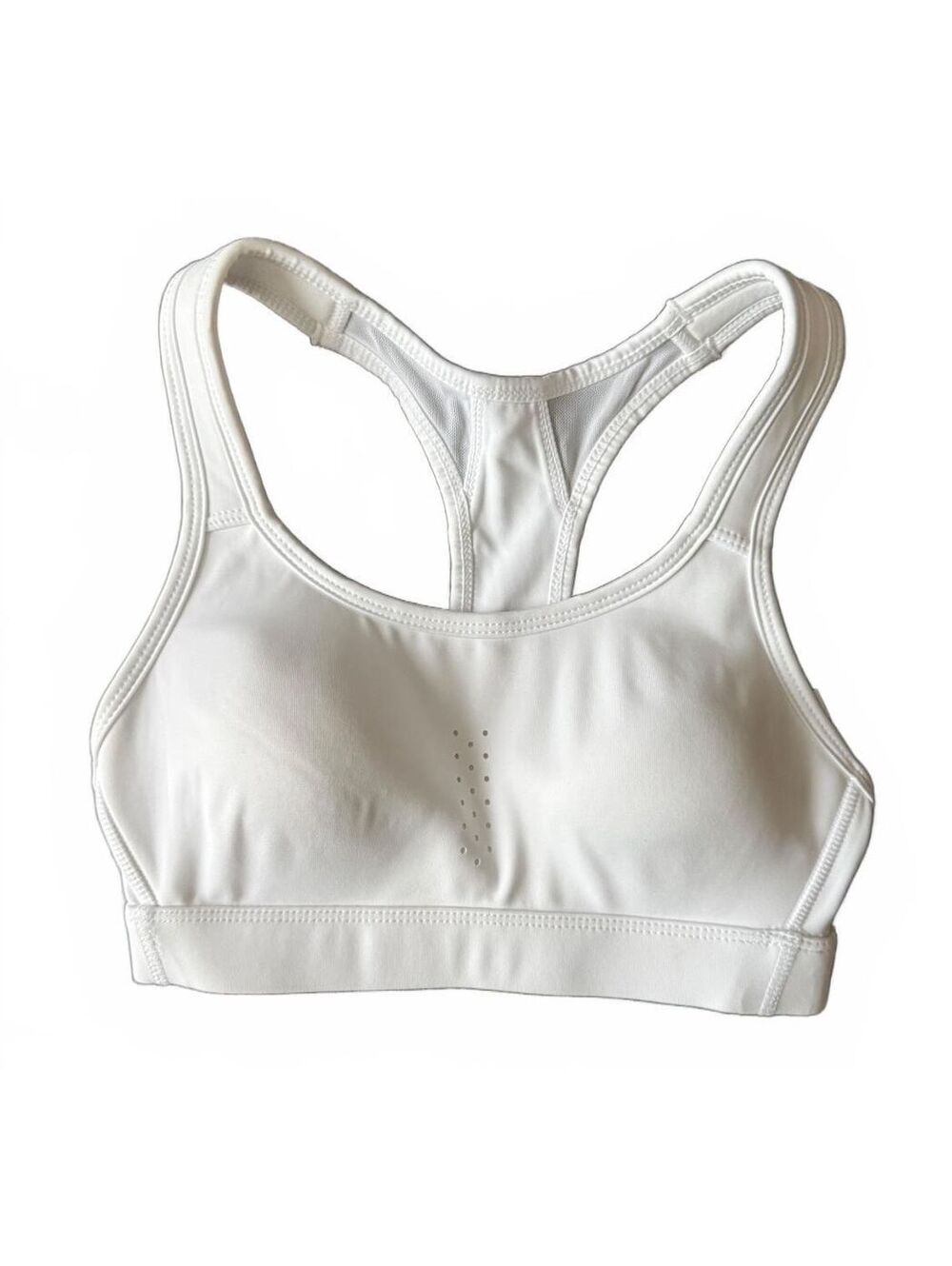 Avia NEW Women's Sports Bra Size XS 0 2 White Moisture Wicking Athleisure